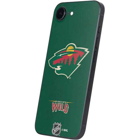 NHL Minnesota Wild Distressed iPhone 16e Skin